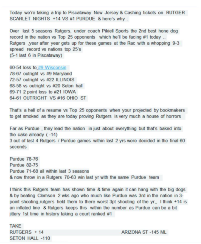 BetLabAnalytics's tweet photo. FREE PLAY WITH WRITEUP BELOW 

 i gotta hit the road ,,, good luck on Winning Free play #9 in a row see you at the window -->

50 likes/ RT's ill post PRIMETIME GAME STEELERS?/ VIKINGS FREE 
#PrimetimeTweety 31-8 in all primetime games in 2021 tell a friend to tell a friend https://t.co/e3d4QeMDGe