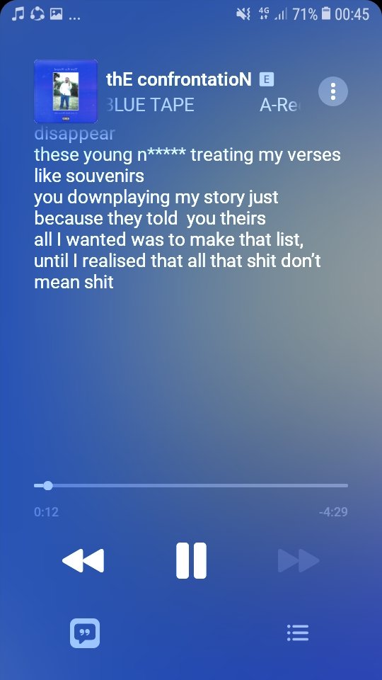 The flow and words play from A-reece on 'the confrontatioN' is unmatched🔥🔥 yoh even Jody went hard