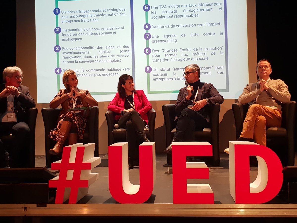 O_charretgodard's tweet image. Transition sociale et écologique : on passe de la parole aux actes ! Convictions, jeunesse, idées neuves et actions, retour sur la clôture des Universités de l’#Economie de Demain @dijon 👉🏼 youtu.be/dYvjPe9QlDg