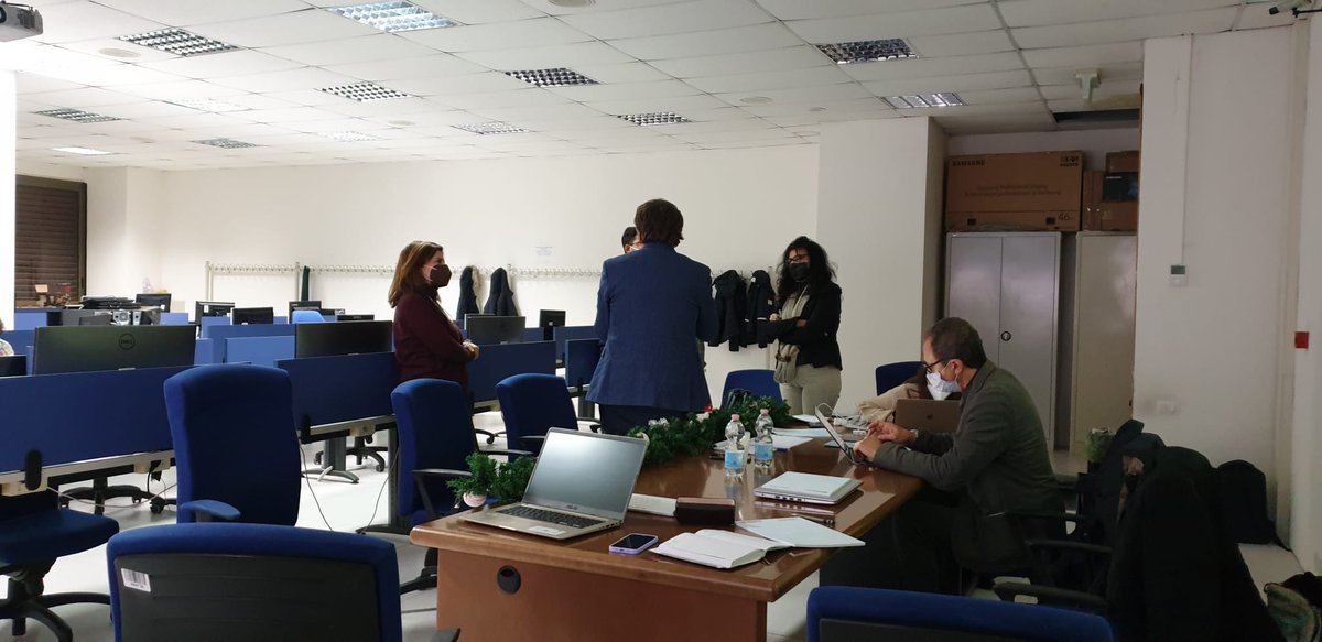 V_Provenzano's tweet image. In presence of all the Team at University of Salerno #Prin2017 #Soundproject