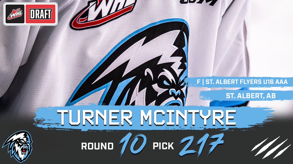 With the 217th pick in the 2021 WHL Prospects Draft, the Winnipeg ICE select F, Turner McIntyre from St Albert, AB

Welcome to the ICE, Turner!