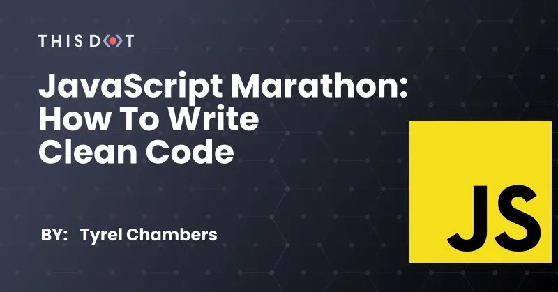 ladyleet's tweet image. ๐ @imtyrelchambers wrote a really great recap on the #JavaScriptMarathon session, How to Write #CleanCode given by @nacho_devc!!! Read all about the key takeaways from this fantastic event segment!
Link: ๐ buff.ly/3d1e3kZ