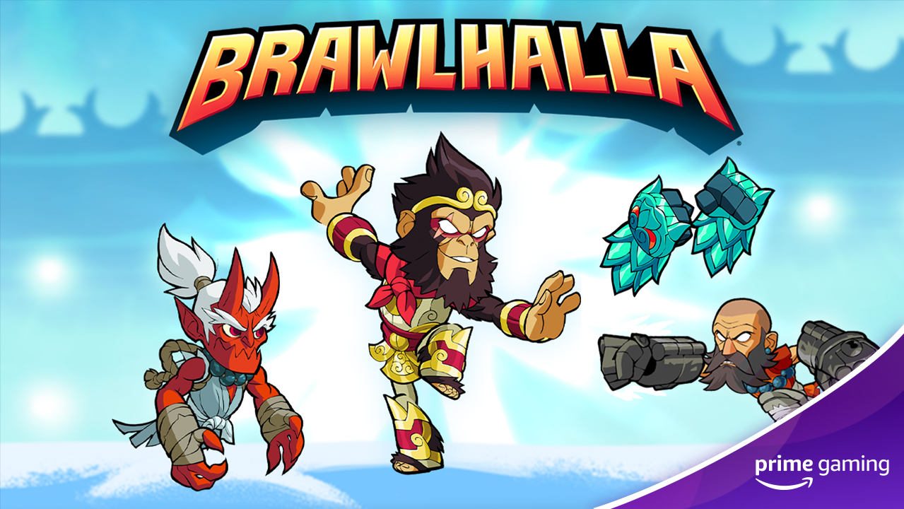 Prime Gaming on X: Take your look and gameplay to the next level with the  Enlighted Bundle for @Brawlhalla, free with #PrimeGaming! 👑 The pack  contains: 🐵Wu Shang Kong Skin 🐵Wu Shang