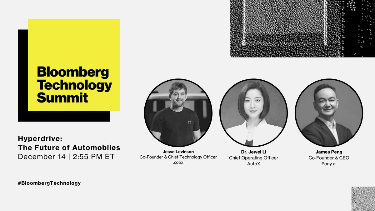 EdLudlow's tweet image. Calling all AV-watchers! I'll be moderating a panel on the future of autonomous driving. Speakers from @zoox @PonyAI_tech @autoxtech and I am interested to know which questions if any you'd have. Whether its on the technology, real-world deployment, consumer experience!