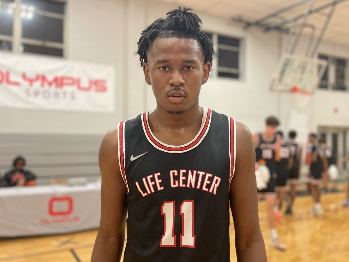 Ari Rosenfeld (@arosenfeldhoops) on Twitter photo Led per usual by the forward duo of ‘22s Justin Hawkins (📷) and Landon Shivers, <a href="/LifeCenterHoops/">Life Center Academy Boys Basketball</a> dispatched with <a href="/olympus_sports1/">Olympus Academy</a>’s HS team, 54-42. Hawkins & Shivers combined for 33 points.
7-foot ‘23 Babacar Mbengue showed high-major upside with a double-double for Olympus. Led per usual by the forward duo of ‘22s Justin Hawkins (📷) and Landon Shivers, <a href="/LifeCenterHoops/">Life Center Academy Boys Basketball</a> dispatched with <a href="/olympus_sports1/">Olympus Academy</a>’s HS team, 54-42. Hawkins & Shivers combined for 33 points.
7-foot ‘23 Babacar Mbengue showed high-major upside with a double-double for Olympus.