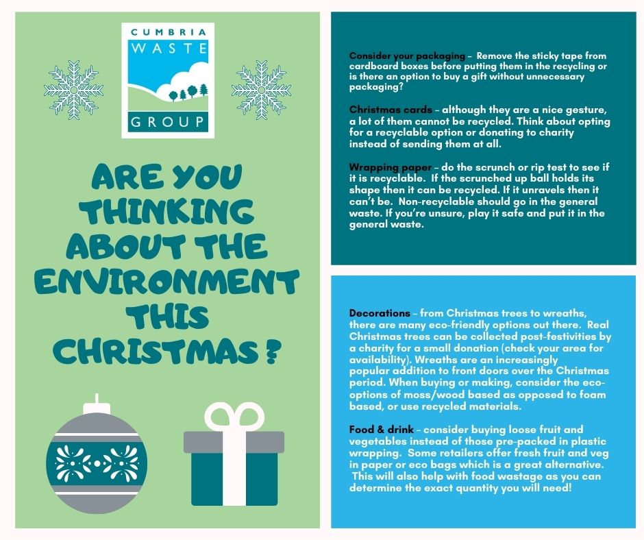 Are you nearly ready?
Please don't forget about the environment this Christmas ♻️