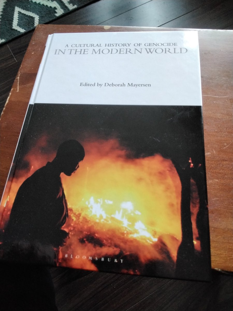 Kjell_Anderson's tweet image. New publication: I wrote the chapter on perpetrators for the "Modern World" volume (ed. @DebMayersen) of the monumental 6 volume Cultural History of Genocide series from @BloomsburyBooks bit.ly/3EGlRot
#genocide #perpetrators