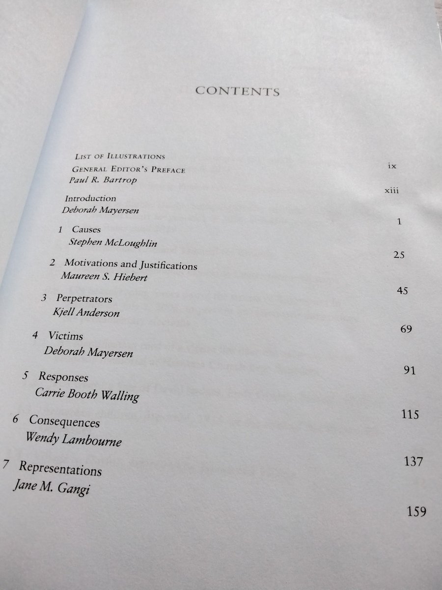 Kjell_Anderson's tweet image. New publication: I wrote the chapter on perpetrators for the "Modern World" volume (ed. @DebMayersen) of the monumental 6 volume Cultural History of Genocide series from @BloomsburyBooks bit.ly/3EGlRot
#genocide #perpetrators