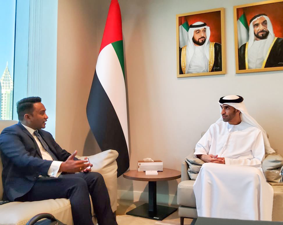 د. ثاني أحمد الزيودي (@thanialzeyoudi) on Twitter photo It was great to meet the world’s formerly youngest CEO <a href="/suhasgopinath/">Suhas Gopinath</a> and discuss the #UAE’s efforts to create an attractive ecosystem for talent and entrepreneurs. Our conversation touched on technology, innovation and the great opportunities for #Indian startups in the Emirates It was great to meet the world’s formerly youngest CEO <a href="/suhasgopinath/">Suhas Gopinath</a> and discuss the #UAE’s efforts to create an attractive ecosystem for talent and entrepreneurs. Our conversation touched on technology, innovation and the great opportunities for #Indian startups in the Emirates