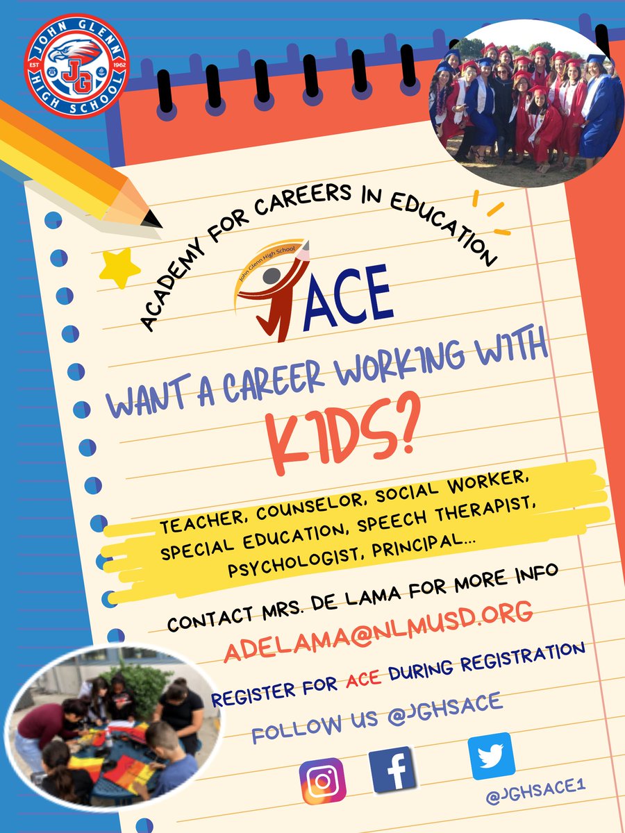 jghsace1's tweet photo. Calling all 8th graders open enrollment is here! https://t.co/JMLYl0PGgP