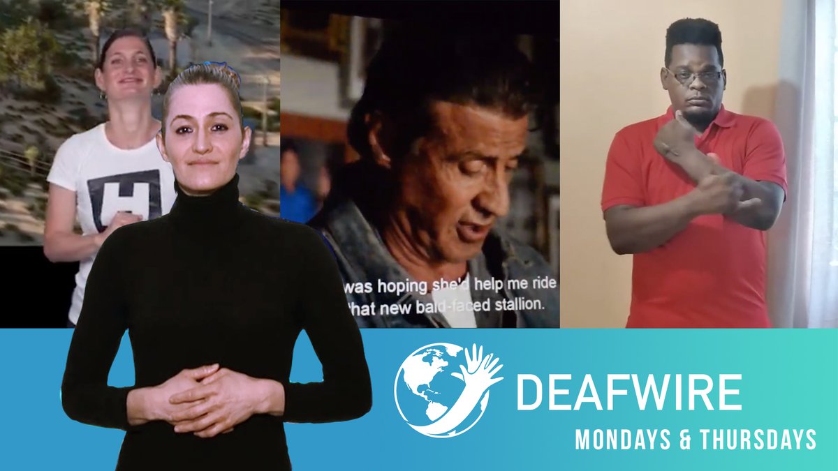 H3worldTV's tweet photo. DEAFWIRE | 9 December 2021
1. WORLD: Interpreters in video game
2. UNITED STATES: Movie theaters add open captions
3. TRINIDAD AND TOBAGO: A plea to include sign language in schools
Facebook/YouTube - H3WorldTV or https://t.co/59RqxxcMpB
#H3WorldTV #DeafWire #InternationalSign https://t.co/3PsVsnWedG