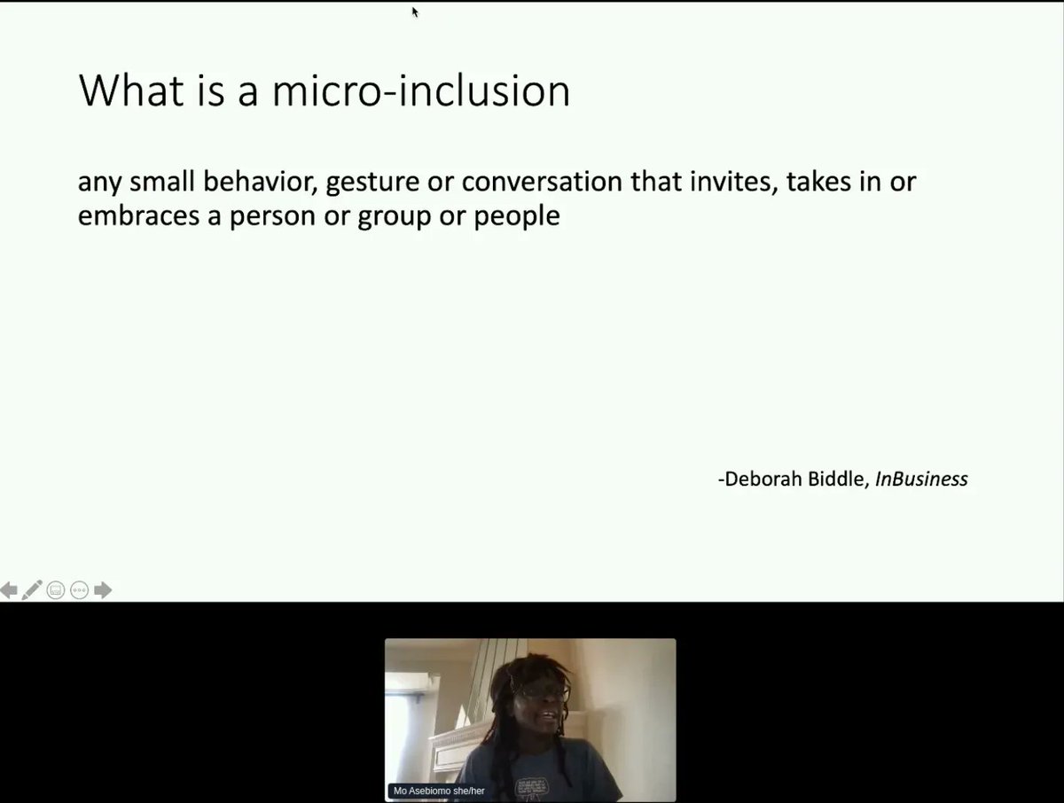 RefugeOutdoor's tweet photo. Shared trauma has the ability to bring people together and has the ability to inform a community, but it doesn’t have to be the only thing that ties people together…” – Mo Asebiomo, Outdoor Educator 

Watch her workshop, Micro Inclusions, here ->  https://t.co/hIIhwzyqNQ https://t.co/y71atYSVKZ