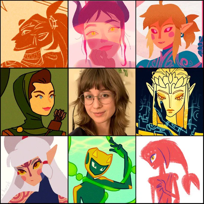 #artvsartist2021 
This made me realize that my way of drawing faces is really all over the place but I feel like the colors are always a dead giveaway it's me hahaa 