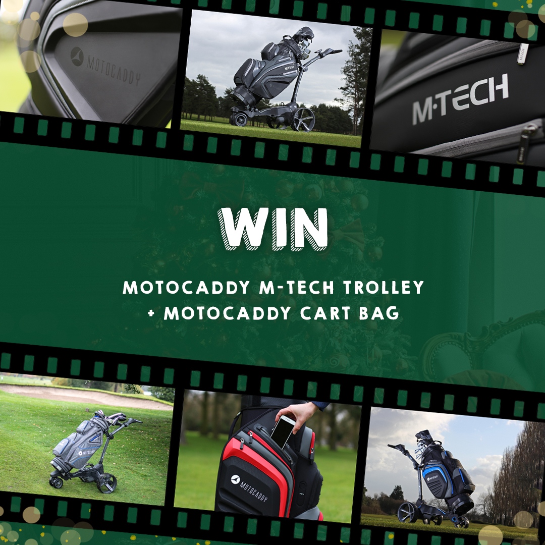 🎁 WIN 🎁 Day 9: Win a Motocaddy M-Tech Electric Trolley &amp; Motocaddy Cart Bag 🎄 To Enter 👉 Like, RT, Follow + Tag Your Mates (3 Tags = 1 Entries) 💥 Enter on our IG/FB too! 📲 Winners are drawn from Twitter or IG or FB on 16/12/21 #ClubhouseGolf #GolfGiveaway #12DaysOfChristmas