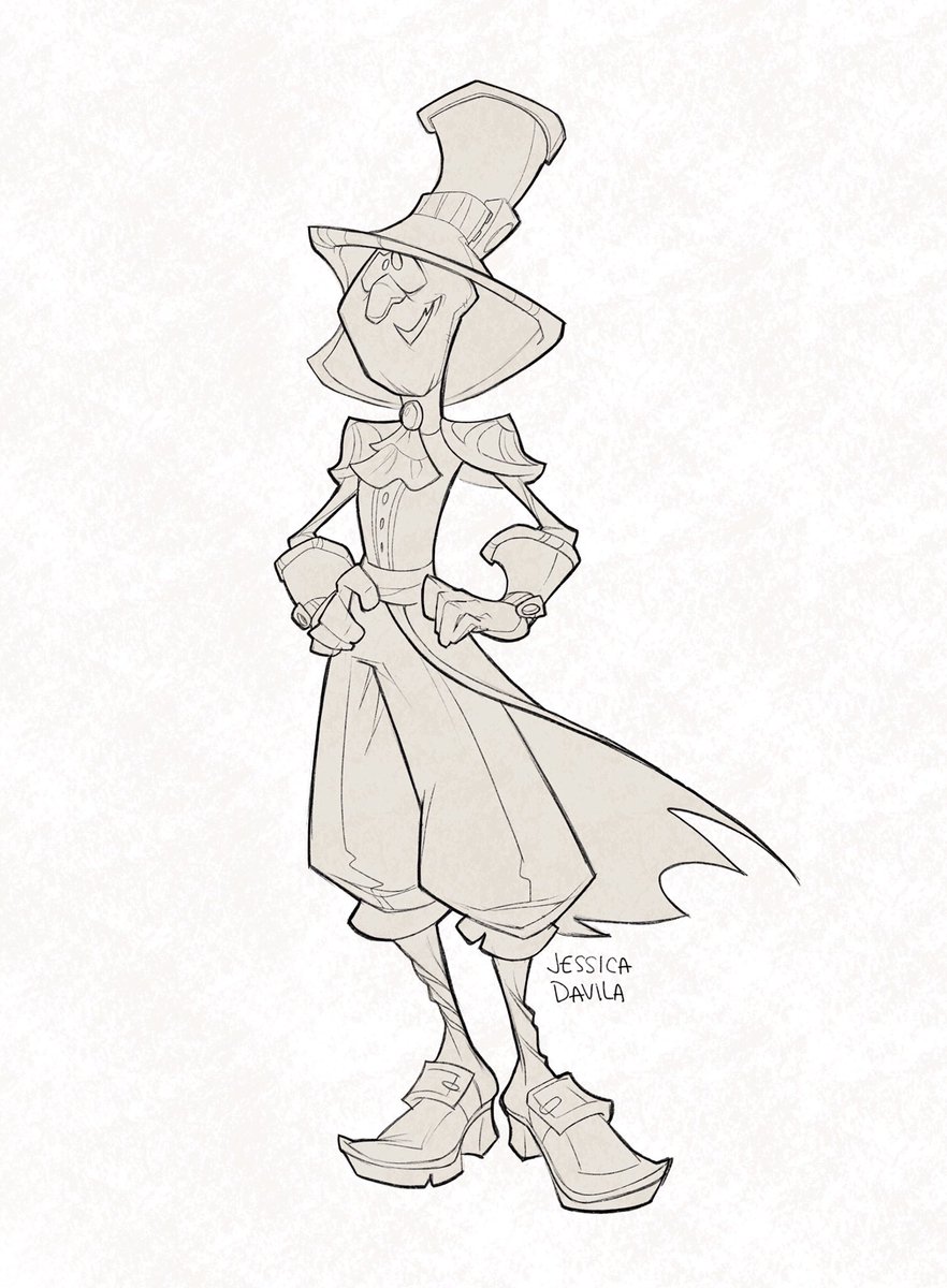 JessDavila_Art's tweet photo. Scarecrow redesign for my TechiWizard of Oz project! Made him more strong and capable with hints of an Arcane steampunk vibe
#Scarecrow #characterdesign #techiwizardofoz #redesign #featurefilm #visdev #scifi #steampunk #thewizardofoz
#oc https://t.co/psE9qT3BXo