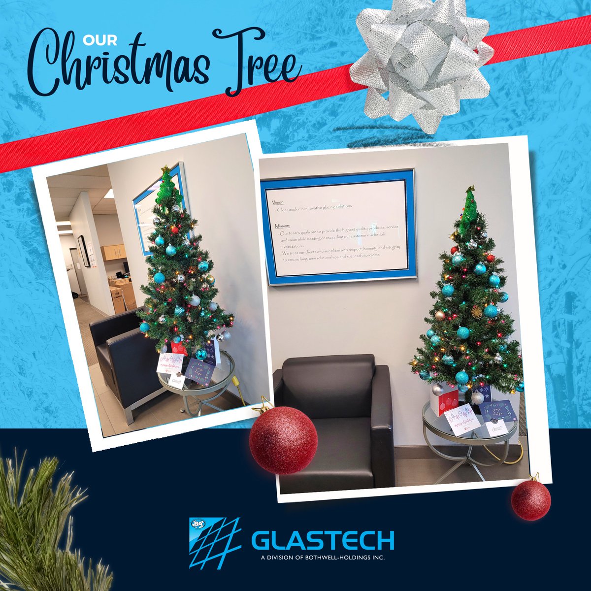 GlastechGlazing's tweet photo. Spreading some Christmas Cheer around the office 🎄

#Christmas #Holidays #Decoration #Fun https://t.co/VbCBwTdg5y