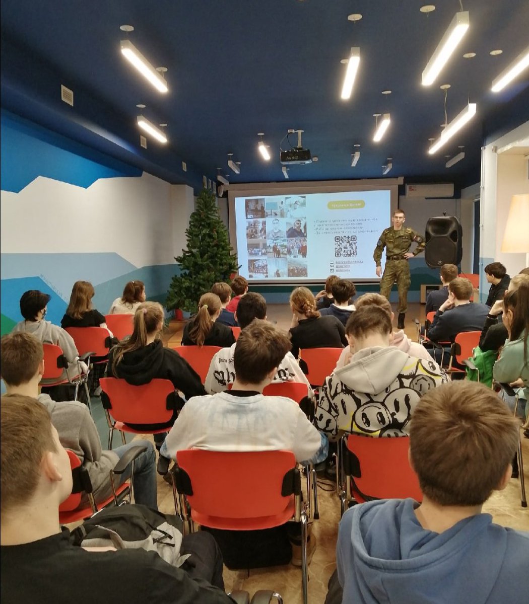 "Завтра начинается сегодня!", под таким девизом проводит серию встреч со школьниками Совет молодых учёных и специалистов Самарского национального университета имени С. П. Королева. 
Учащиеся 8а и 8б классов принимают  участие в профиле Ракетные комплексы и космонавтика.