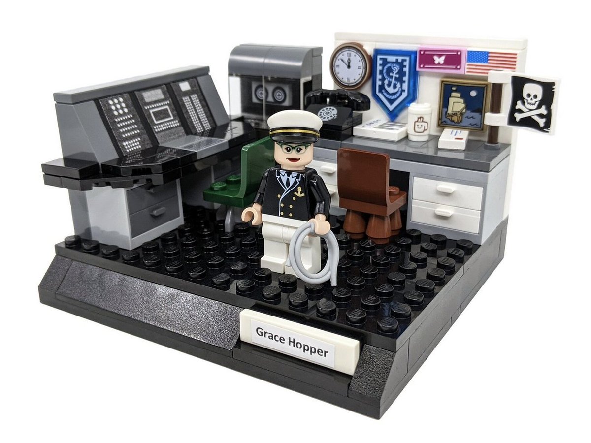 Lego Women of Computing (@legocswomen) on Twitter photo Happy birthday to the iconic computing pioneer Grace Hopper, born #OTD in 1906! 🎂 Learn about the objects in this vignette, currently in <a href="/LEGOIdeas/">LEGO® IDEAS</a> review with our proposed Women of Computing set: flic.kr/p/2kNCDTn Happy birthday to the iconic computing pioneer Grace Hopper, born #OTD in 1906! 🎂 Learn about the objects in this vignette, currently in <a href="/LEGOIdeas/">LEGO® IDEAS</a> review with our proposed Women of Computing set: flic.kr/p/2kNCDTn
