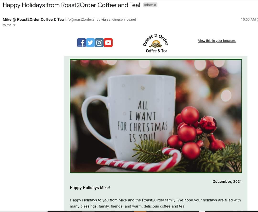 Dec first eBrewsletter finally hit the inbox...please look for it!!