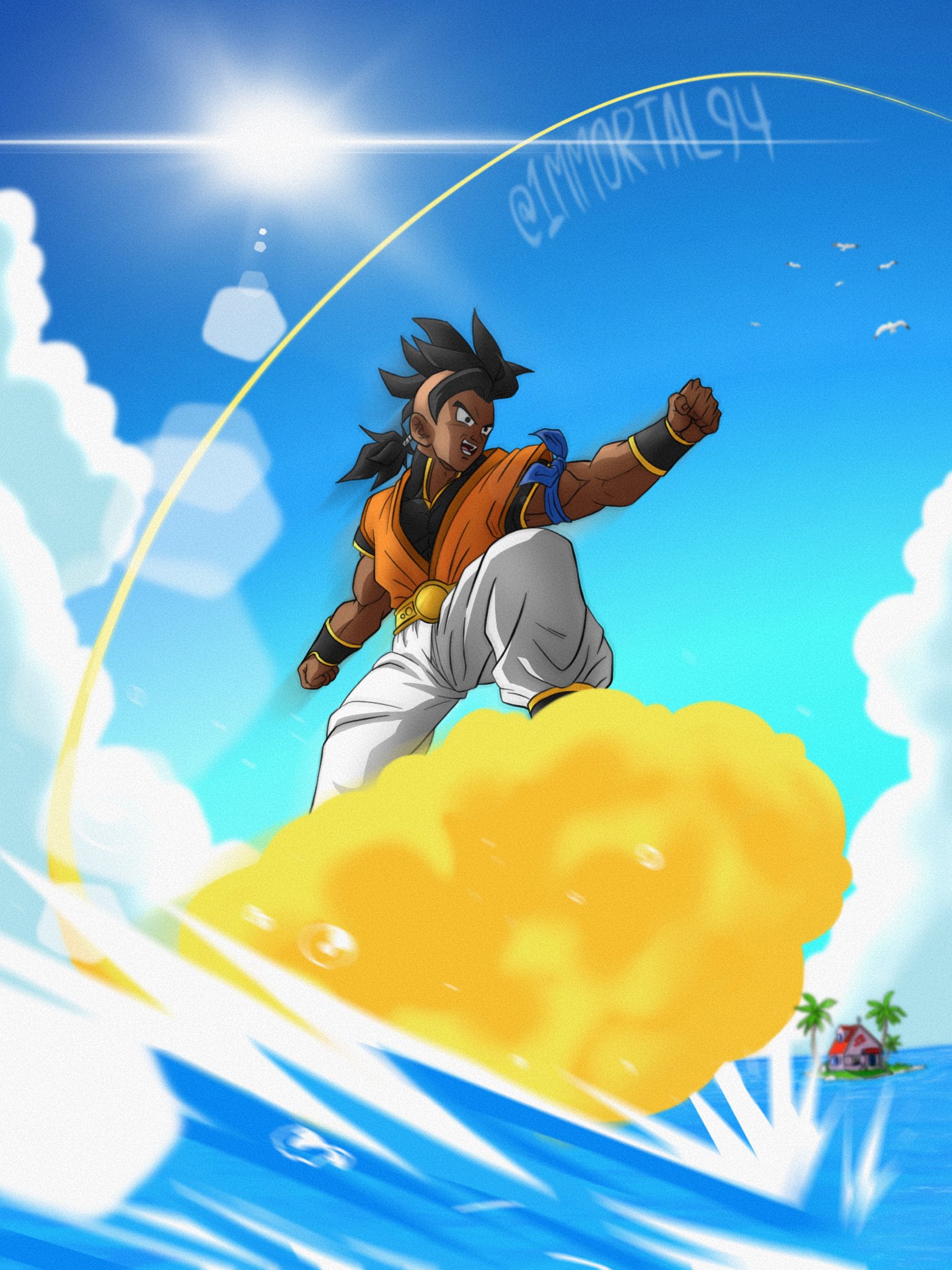 Uub - DBGT  Dragon ball gt, Desenhos dragonball, Dragonball z