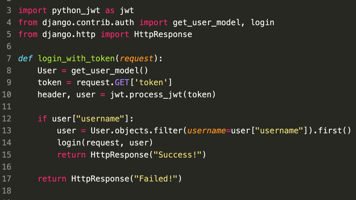 SonarSource's tweet image. Can you spot the vulnerability? #codeadvent2021 #python 

Find a bypass and login as an admin!