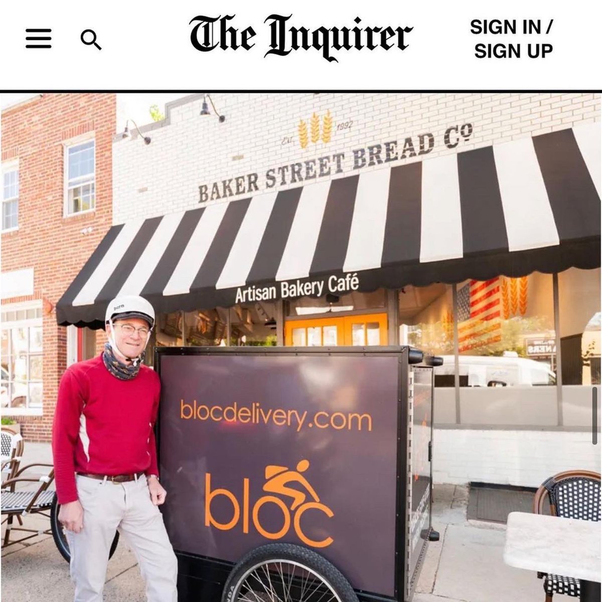 #TBT when we were in the @phillyinquirer announcing our BIG EXPANSION a few months ago! 🥰