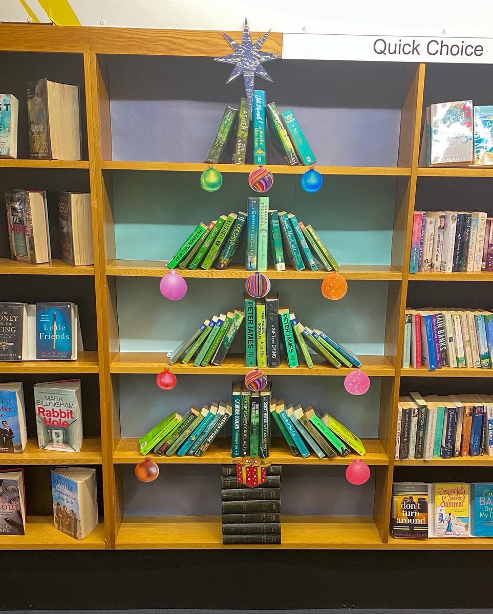Susan Booth (@sueweldonbooth) on Twitter photo Spotted in my local library. #Shildon 
Librarians should be running EVERYTHING! 🎄🎄🎄🎄 Spotted in my local library. #Shildon 
Librarians should be running EVERYTHING! 🎄🎄🎄🎄
