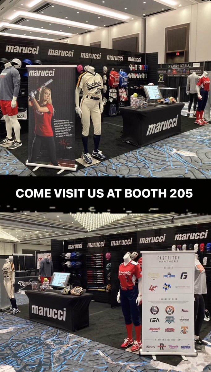 Marucci Fastpitch (@maruccisoftball) on Twitter photo Come visit us at Booth 205!
#MarucciIsHere
<a href="/NFCAorg/">National Fastpitch Coaches Association</a> #NFCAorBust Come visit us at Booth 205!
#MarucciIsHere
<a href="/NFCAorg/">National Fastpitch Coaches Association</a> #NFCAorBust