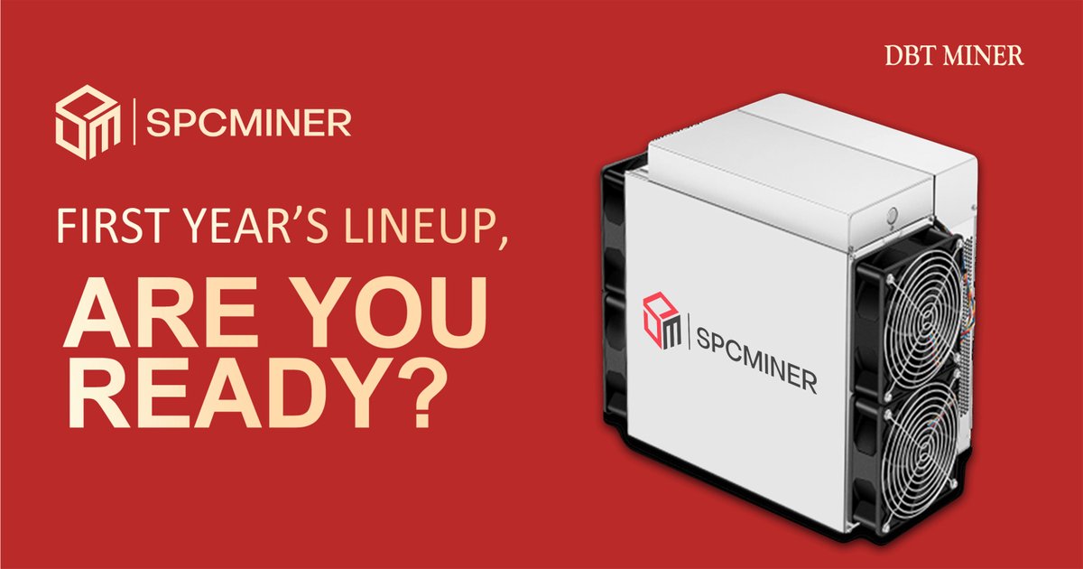 spcminer's tweet photo. To meet the global market demand of SPCMINER S18+ miners, SPCMINER is releasing a new batch of the latest generation of S18+ miners, with a hashrate of 325 TH/s, power consumption of 900W.

Reach out to our sales team here: https://t.co/1l1ygHnoQH https://t.co/BDPs7J0yZz