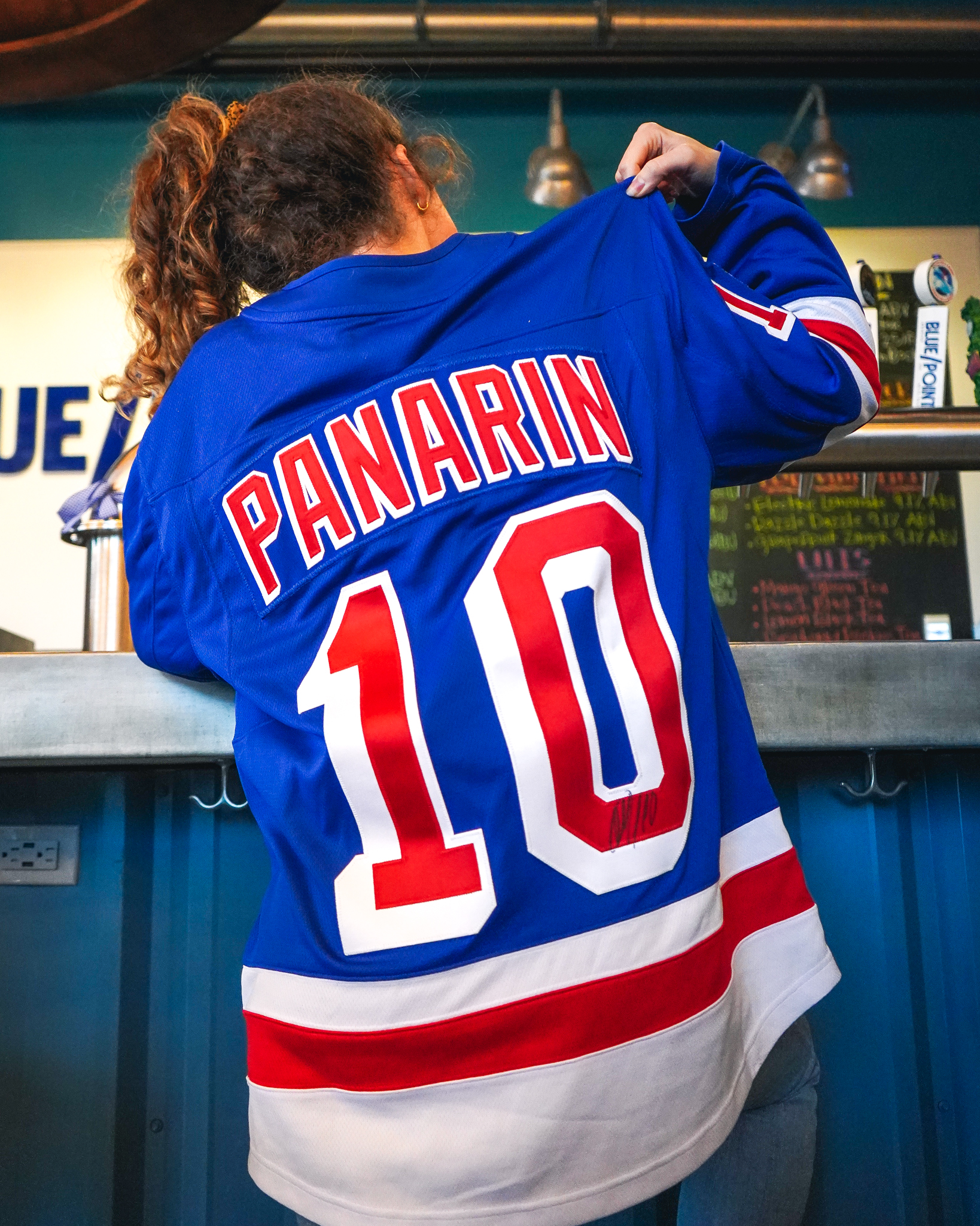 Artemi Panarin Autographed Jersey - New York Rangers Adidas