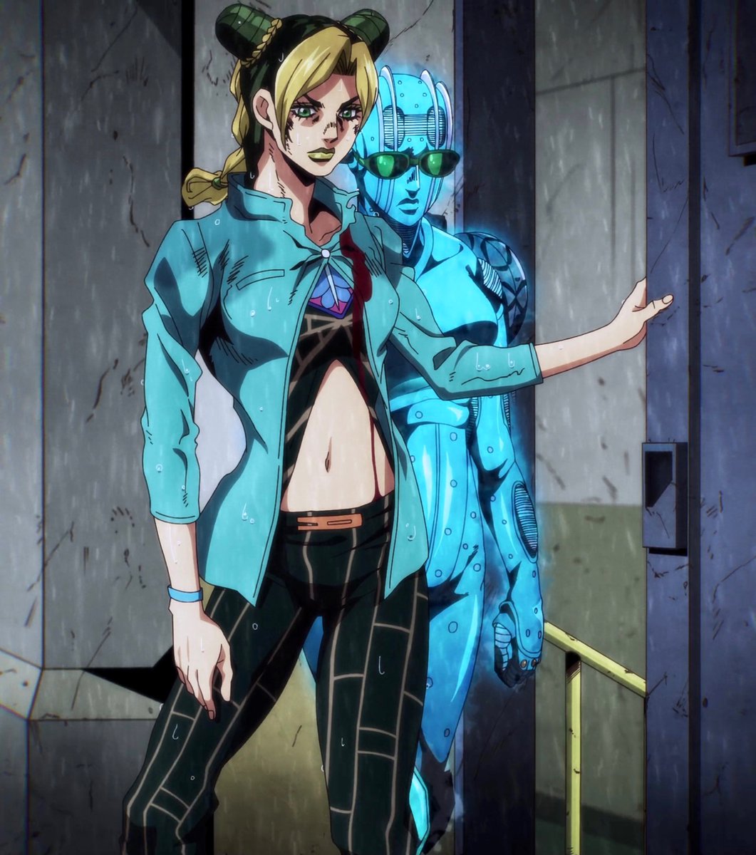 jjbamood's tweet photo. Anime: Stone Ocean https://t.co/LO9QAaZnyc
