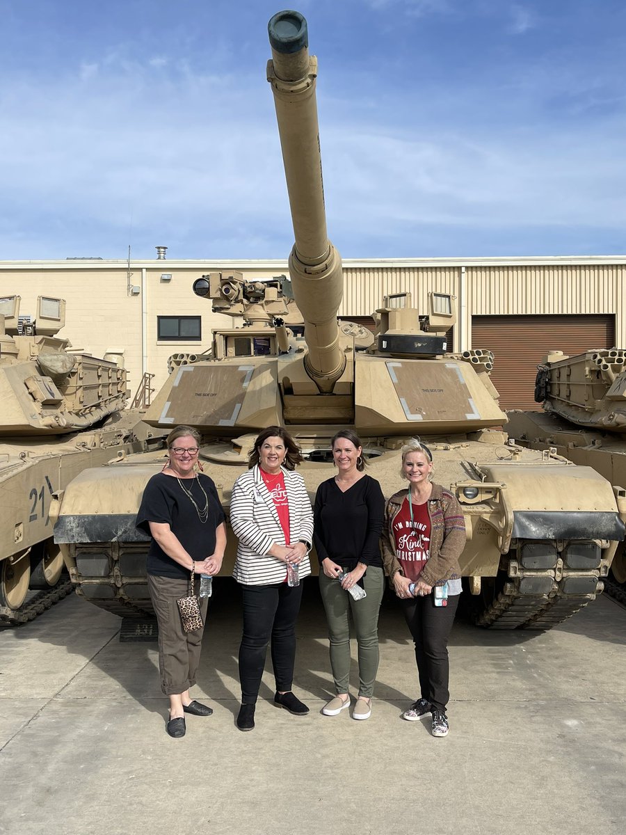 JuleeManley's tweet photo. I had the privilege of visiting our Adopt-A-School Unit @3rd8cav today. Touring their facility and equipment and attending their Spur Ceremony gave me a new respect for the magnitude of their role in keeping our country safe. https://t.co/61drOs4PMv