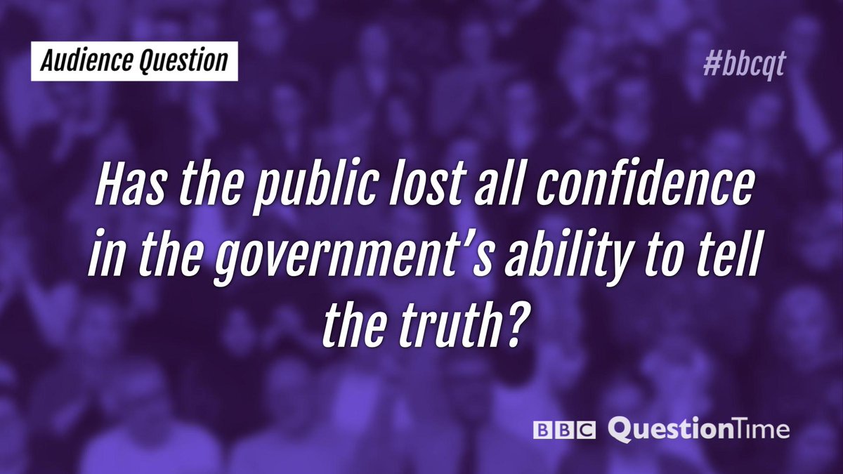 BBC Question Time tweet media