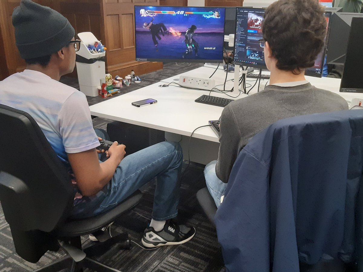 StaffsFightClub's tweet photo. Congratulations to Cynical Gentleman to winning 3-1 over @TheBlackFrench, getting free entry to Tekken 7 at #WUOT3 ran by @WakeUpTourneys ! A strong performance, using his trusty keyboard the entire tournament and taking the win home! It's Lei all the way! https://t.co/WO5HFNacfY