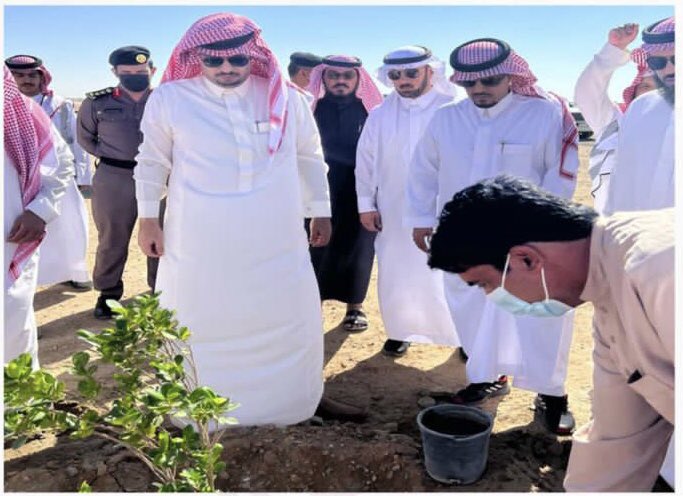 دشنت بلدية الخرمة بالمشاركة مع لجنة التنمية بالمحافظة مبادرة السعودية الخضراء التي أطلقها ولي العهد حفظه الله وتهدف الى زراعة ٢٠٠٠ شتلة
وكان ذلك بحضور رؤساء الدوائر الحكومية وعلى رأسهم محافظ المحافظة ورئيس البلدية ومدير شرطة الخرمة 
ومدير فرع وزارة البئية والزراعة
#بوابة_الخرمه