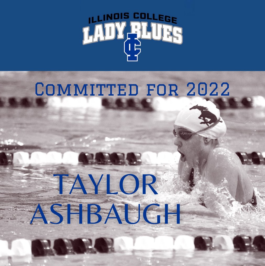 ⭐️Congratulations to Taylor Ashbaugh on her commitment to swim at Illinois College. We are so proud of your accomplishments. 🏊🏼‍♀️#MustangProud #classof2022 #collegecommitments
