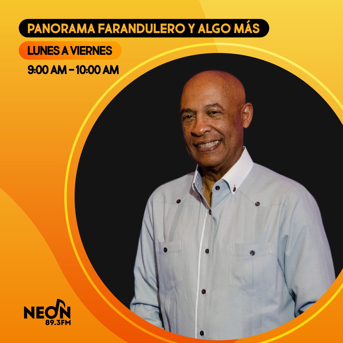 neon893fm's tweet photo. Conoce todo lo que está sucediendo en el mundo de la farándula y el espectáculo con #PanoramaFarandulero junto a @CarlosTmartinez por la 89.3FM https://t.co/NlJAyyWYDZ