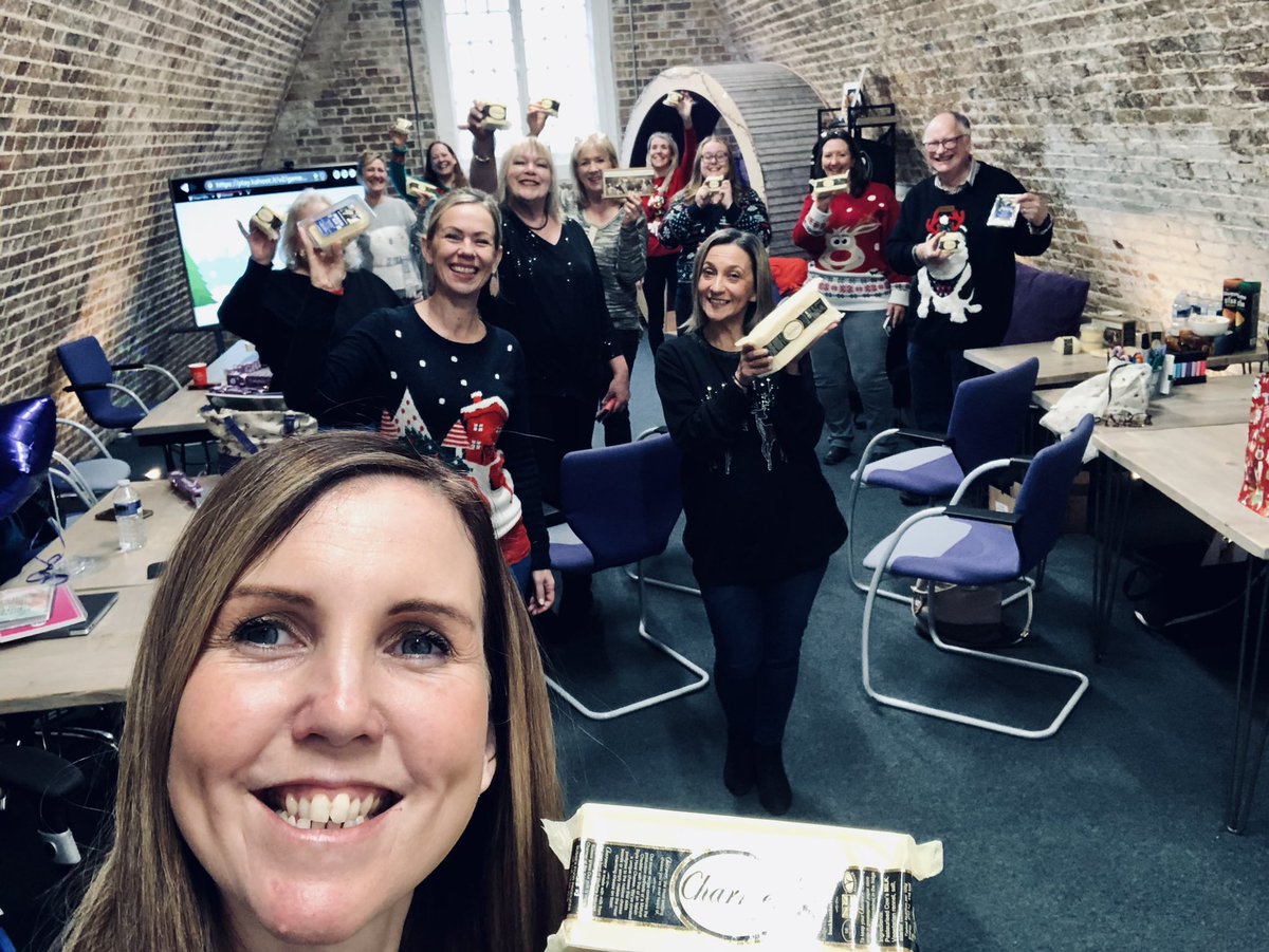 ZCSocialMedia's tweet photo. What a fabulous Christmassy day with some great members of the ZC Social Media Growth Academy! 

Thank you @AngusFraserMktg for the amazing cheese and biscuits 🧀 

Thank you @biskilicious for the yummy chocolate cupcakes.
It’s been a great day! 

#ZCTeam great work! https://t.co/hDNCm4fRcz