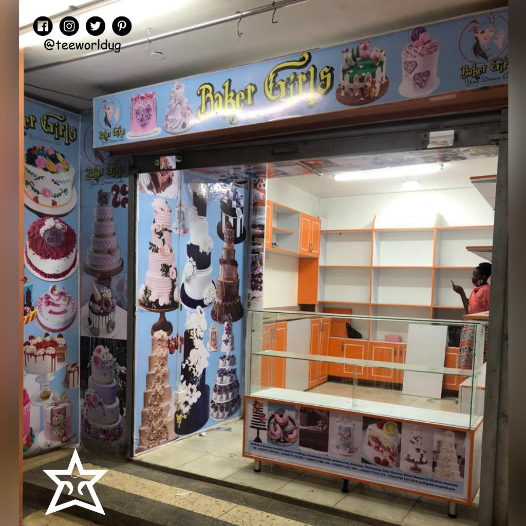 Teeworldug's tweet photo. #tbt 
It took hardwork,extra hours, team work to go an extra mile to create a worthwhile success story a year back. Branding of Baker Girls #mdfboards #marketing #branding #tbt #cakeshop
 #signagmaker #signage  #signageideas #Nameboard #shopbranding #signshop #advertising https://t.co/NuNOd5Q10e