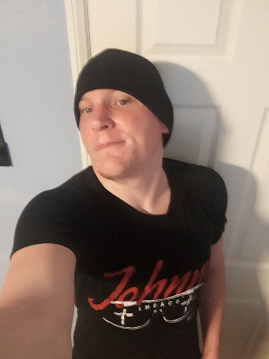 MiseryEater101's tweet photo. Starting A New Thursday Trend,
Feel Free To Post Yours As Well
I Call It #IMPACTshirtoftheweek 

He Has Many Last Names,
But My Favorite One Is 
#JohnnyImpact I Hope We See You Back In The Impact Zone 
@TheRealMorrison

if you post your picture below or on your own TL I'll RT It! https://t.co/myiXr4JzMr