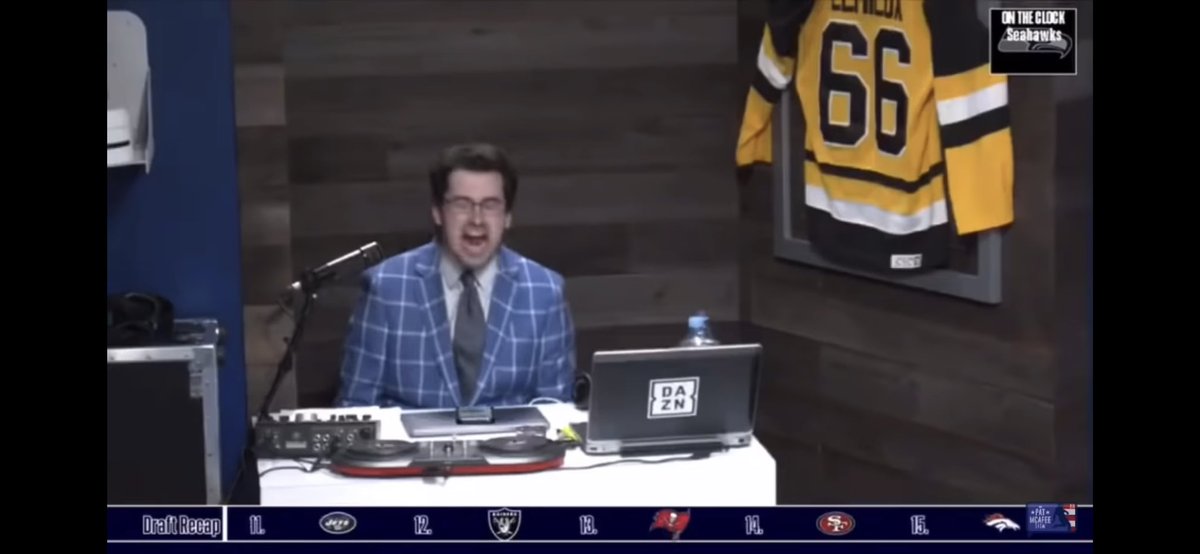 Been watching the <a href="/PatMcAfeeShow/">Pat McAfee</a> way longer than this but one of my favorite memories from this show was is definitely Mad Mel Kiper. Congratulations boys there is certainly more where this comes from here’s to ya. #pmsfanduelfamily <a href="/nickmaraldo/">Nick Maraldo</a> <a href="/ToneDigz/">Tone Digs</a> <a href="/tyschmit/">Ty Schmit</a> <a href="/BostonConnr/">Football</a>