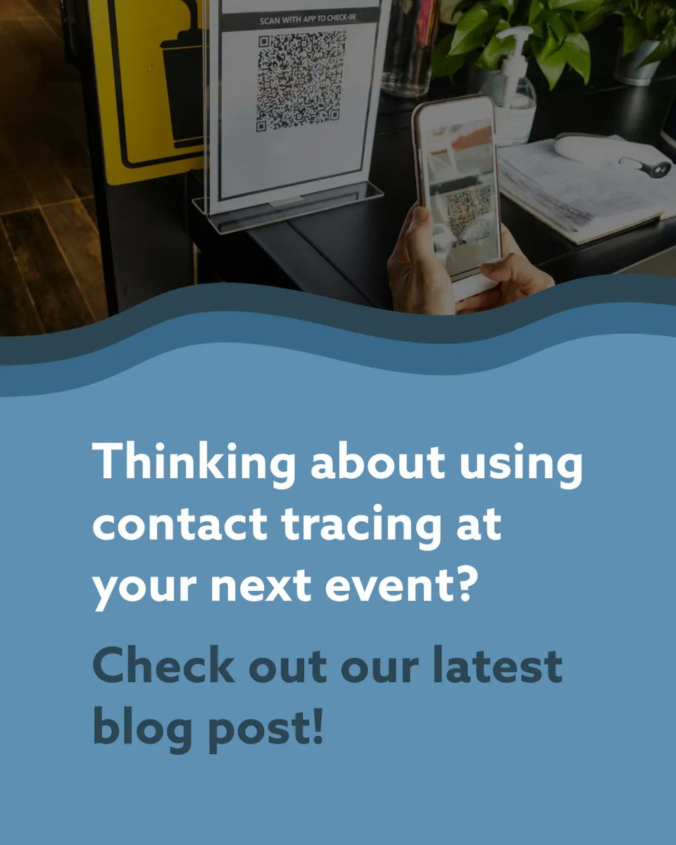 Check out our latest blog post to learn our tools and tips for contact tracing at your next corporate event! buff.ly/3ycJ3YX
#contacttracing #liveevents #eventprofs