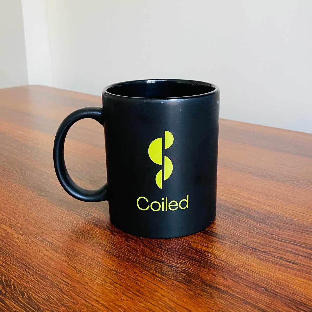 We hit 3k Twitter followers 🎉 

To celebrate, we're sending Coiled swag to 10 lucky winners! That's right - you could be sipping from a Coiled mug like this one. 

To enter, be following us <a href="/CoiledHQ/">Coiled</a> &amp; retweet this post! We'll announce the winners on Monday 12/13 at 12 PM EST 🔥