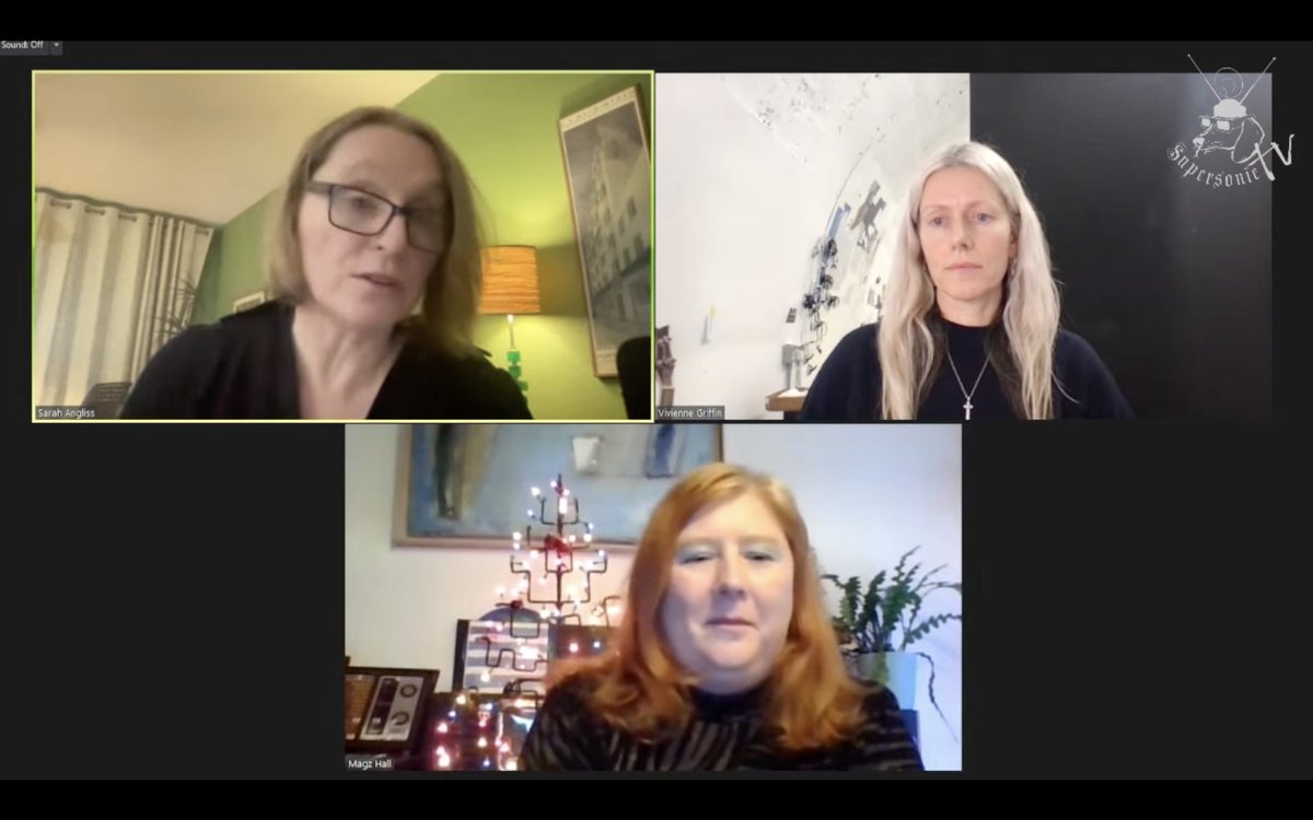 Catch our In Conversation, now live on <a href="/supersonicfest/">Supersonic Festival</a>'s YouTube channel. <a href="/sarah_angliss/">Sarah Angliss</a> is talking to <a href="/Radio_Mind/">Dr Magz Hall</a> and @vivienne_text about sound, installations, Daphne Oram and more.

Join here: youtu.be/PuP1iqgIF4I