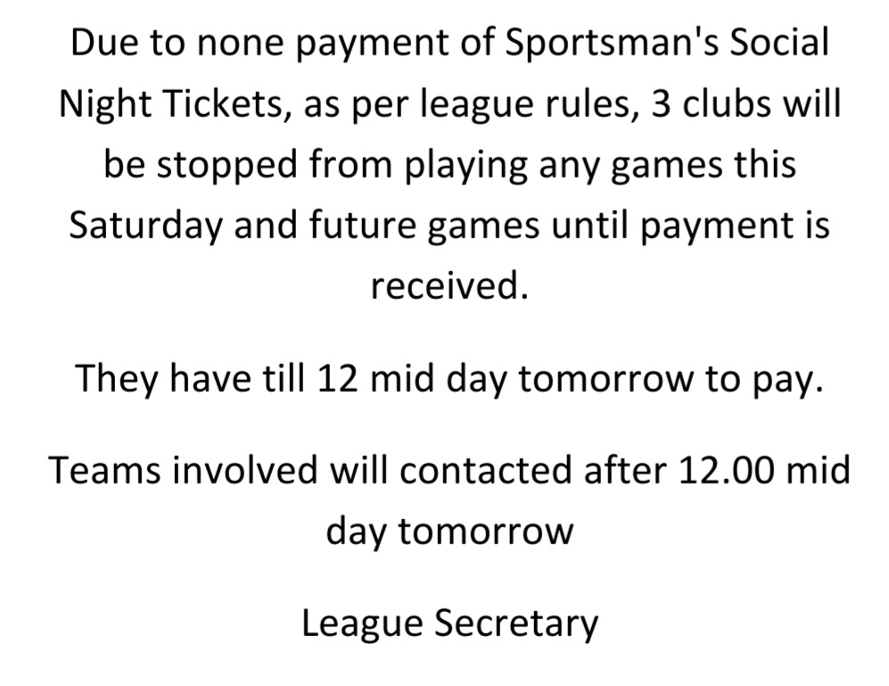 NJFL_Official's tweet photo. Clubs Suspensions https://t.co/0wfyv7OaIs