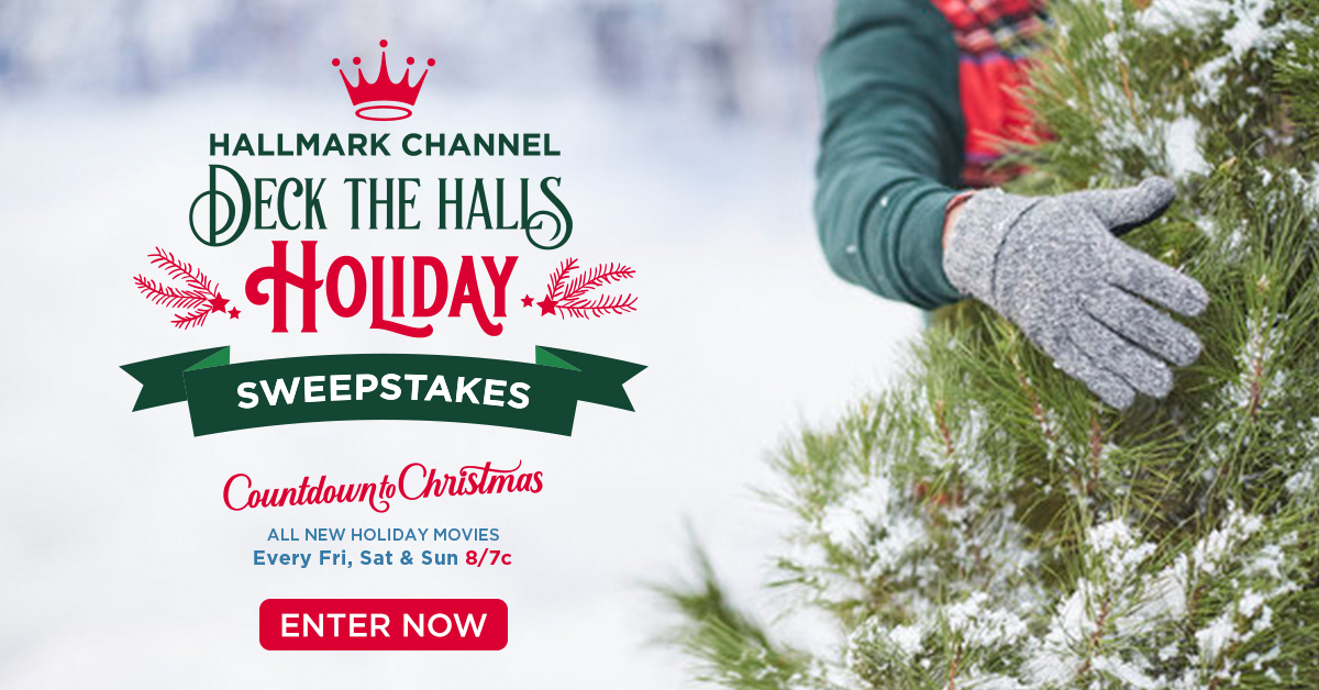 hoodcanalcom's tweet photo. #CountdownToChristmas with us all season long! Tune in to @HallmarkChannel for all new original holiday movie premieres every Fri, Sat &amp; Sun 8/7c and enter the #DecktheHallsHolidaySweepstakes at https://t.co/1vwoKVM2hM for your chance to win! https://t.co/6MUPwmb4aH
