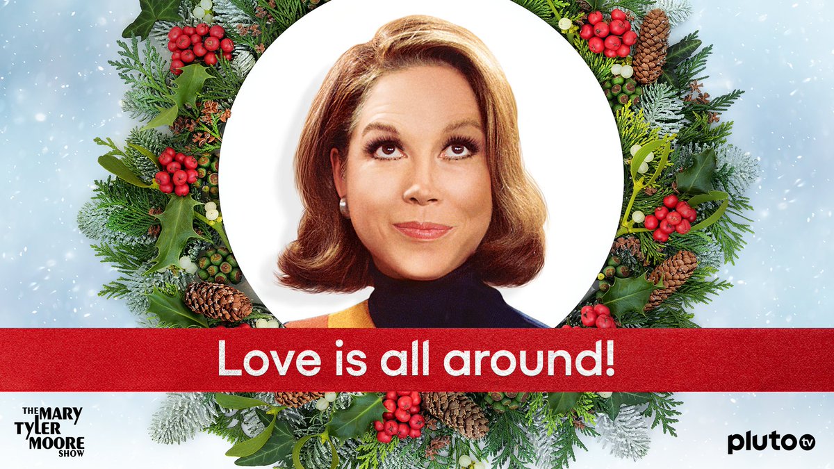 PlutoTV's tweet photo. It's not the holidays without a little spunk!

Drop in for Mary Tyler Moore on Classic TV Comedy! (CH 501) https://t.co/Tzy9LvSif8 #christmascardday https://t.co/afoanJYMAU