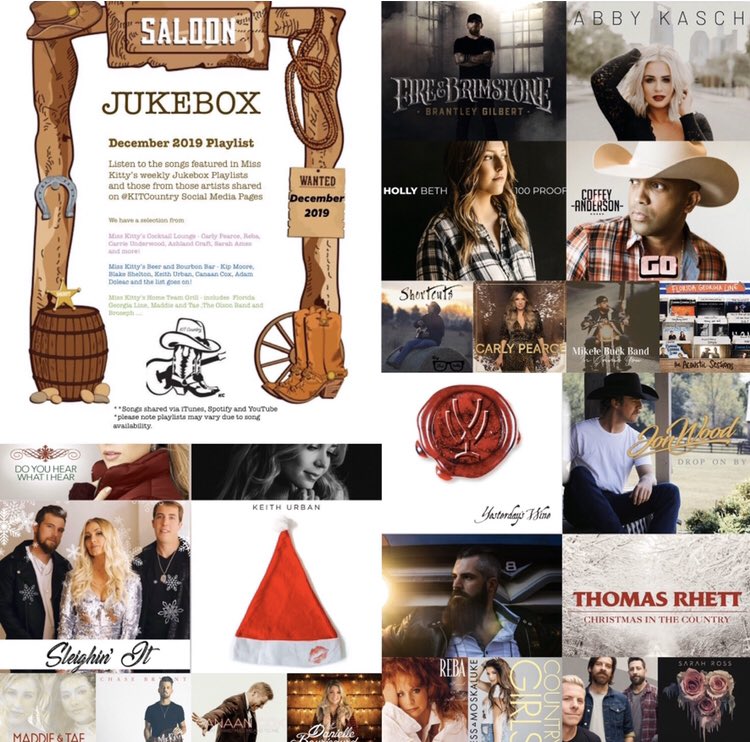kit_country's tweet photo. #ThrowbackThursdayJukebox
It’s round up time and our monthly playlist choice is here y’all ,so enjoy the girls, the boys and groups we featured in our #december2019 !!
Hit a link ⬇️🤠
https://t.co/m8r3CWN39c
https://t.co/4e39RezxFq
https://t.co/5xDJpqJAE6
#kitcountry https://t.co/U7jD6Rmn4V