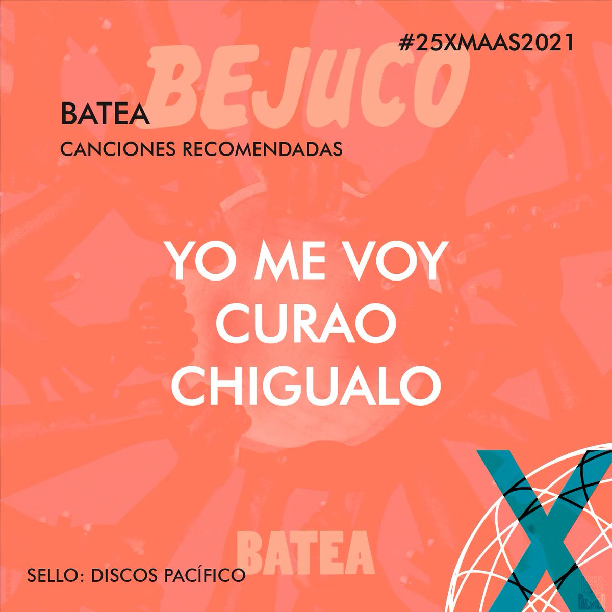 📡#25xMAAS2021

🌊La nueva perla del pacífico, <a href="/Gbejuco/">Grupo Bejúco</a> y su 'Batea' son nuestro Top 3 de este 2021. 

👉🏻Conoce más sobre nuestra selección de álbumes a continuación: buff.ly/3GJP0zN