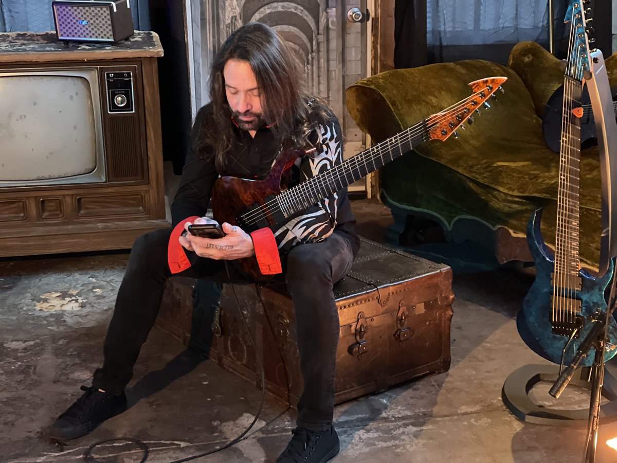 On location for a music documentary